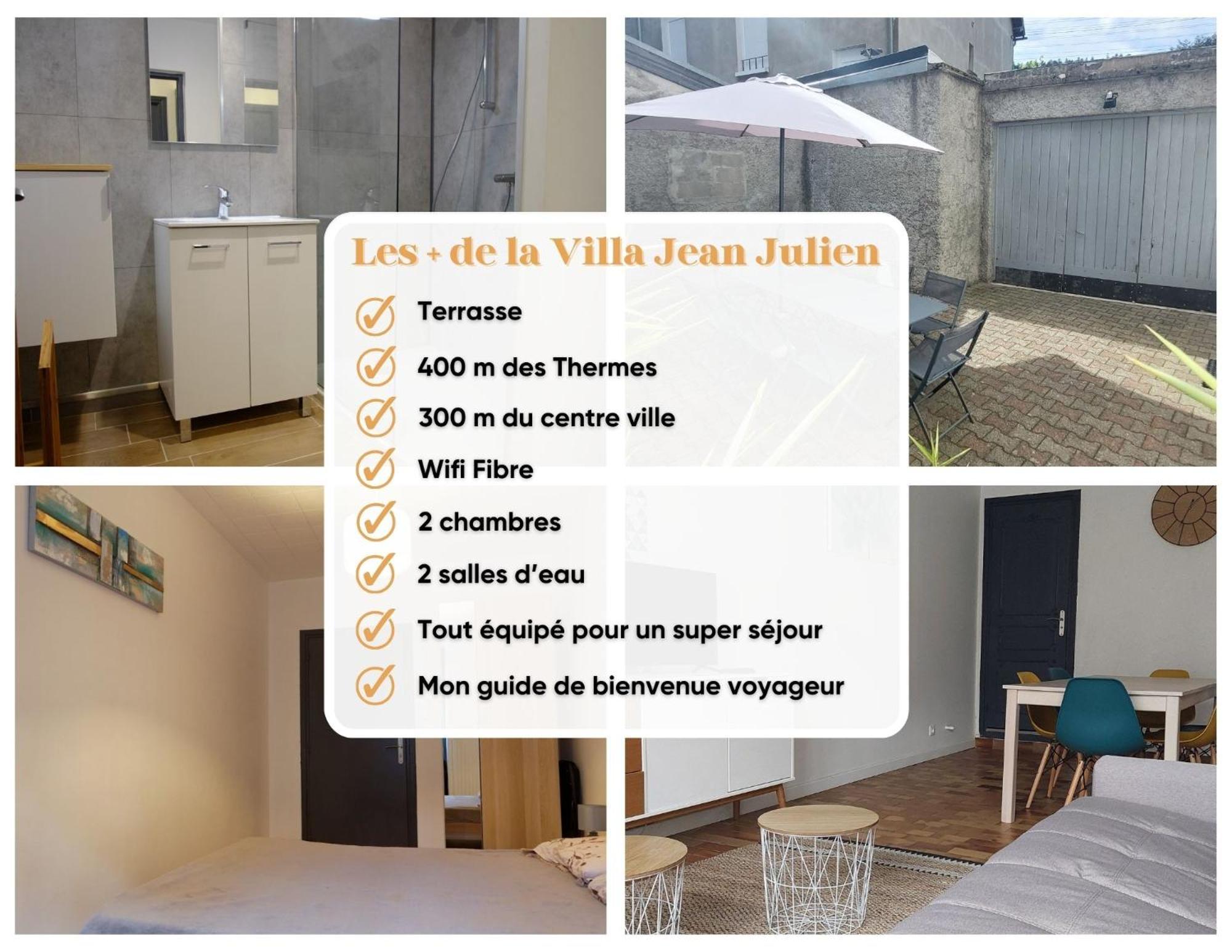 Villa Jean Julien - Le Sancy - Appartement T3 - 65M2 - 8 Personnes Le Mont-Dore Eksteriør billede